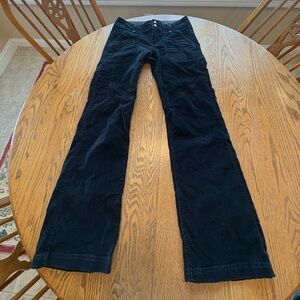Athleta Black Corduroy Pants